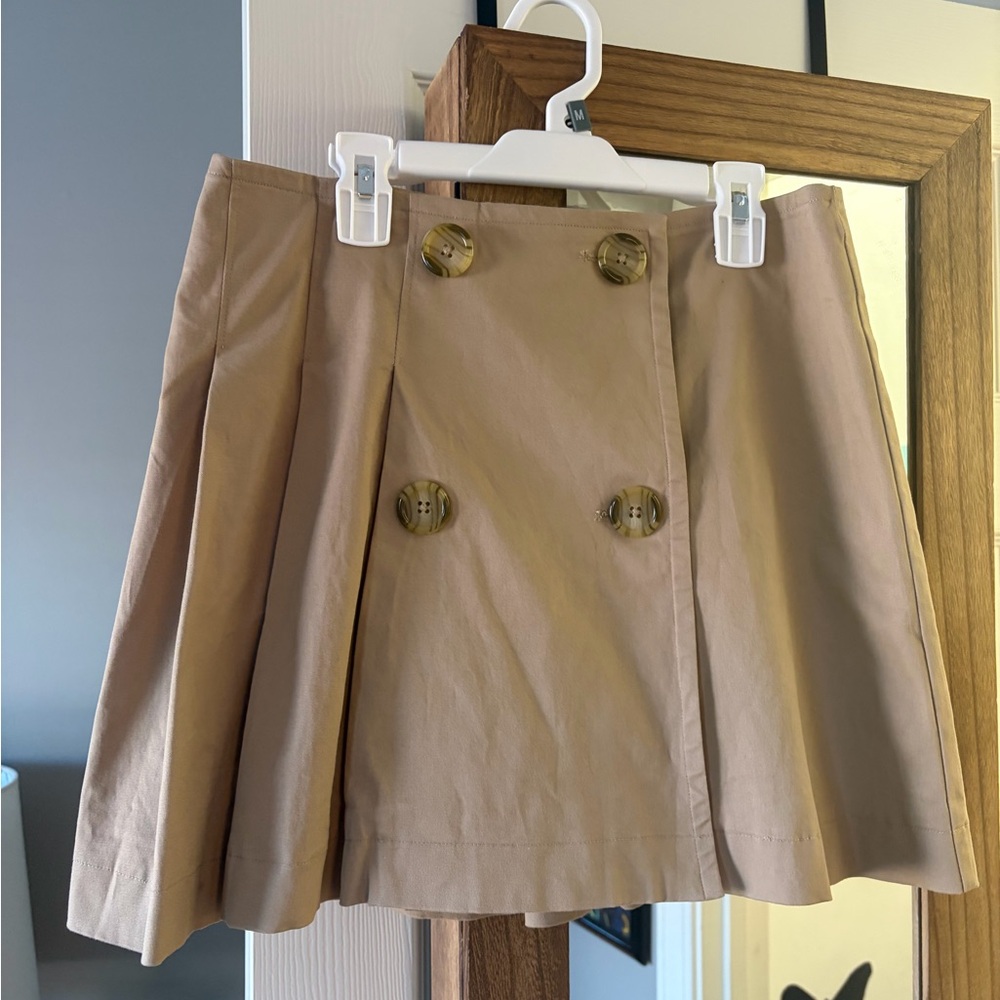 NWOT Anthropologie Maeve Pleated Skirt - Picture 2 of 3